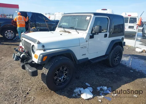 2006 Jeep Wrangler X z USA, uszkodzony, nr VIN 1J4FA39S86P778019